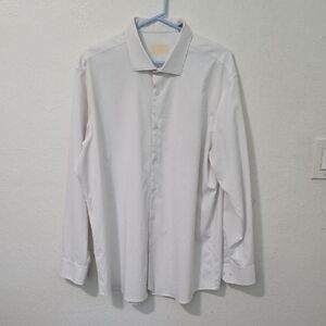 White Classic Dress Shirt Long Sleeve